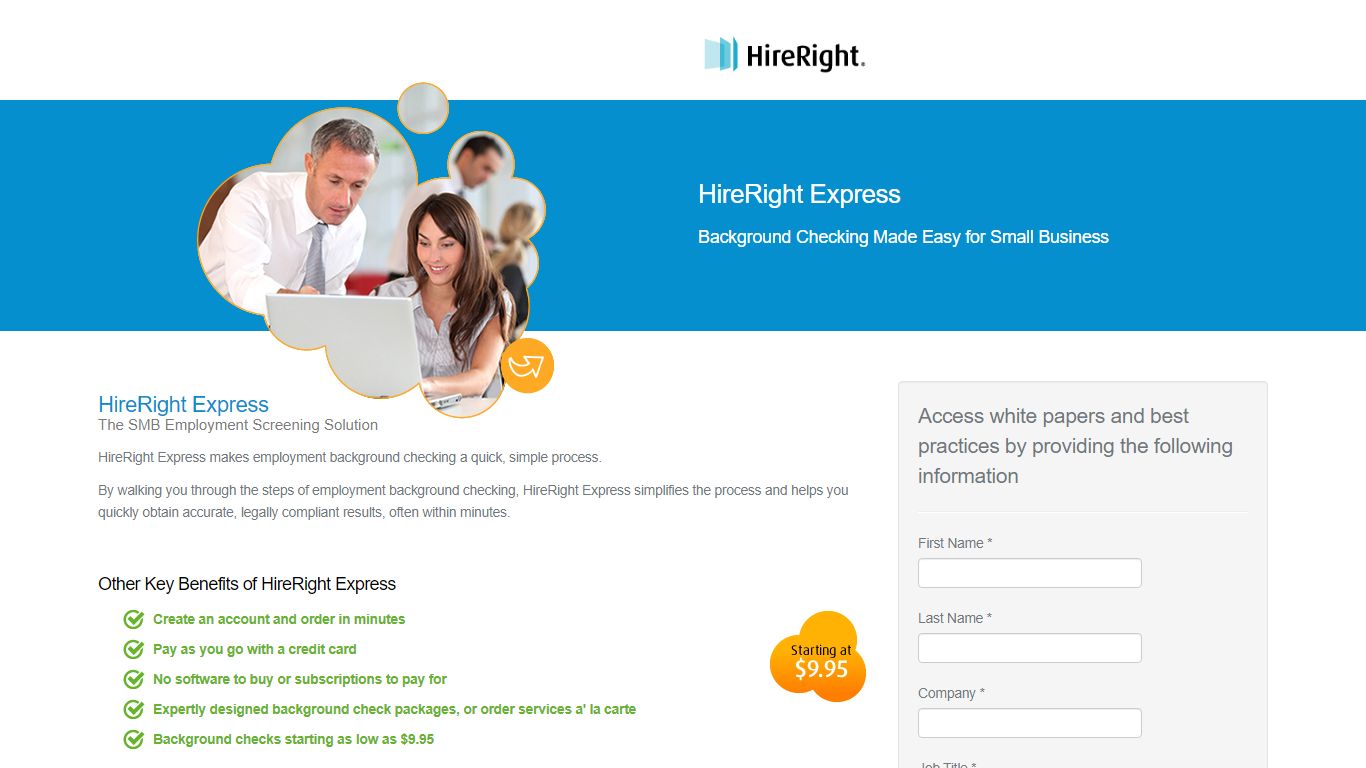 Online Background Checking for Small Businesses – HireRight Express